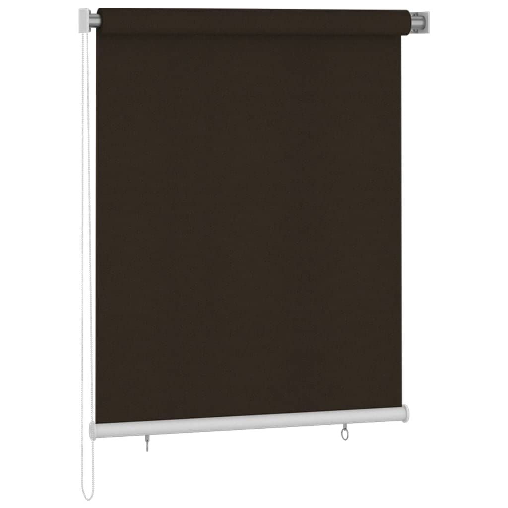 Store extérieur marron en PEHD haute densité durable
