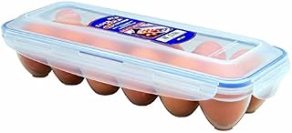 Lock & Lock HPL954 Multi-Use Storage and Transportation Box for 12 Eggs