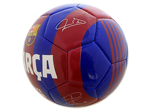 FCB Officiële blauwe grana-bal, gelicentieerd product, maat voor volwassenen en kinderen, kleur blauw, witte details. - Image 3
