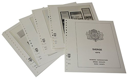 Lindner Das Original Suède 1972-1980 : feuilles classeur pré-imprimées