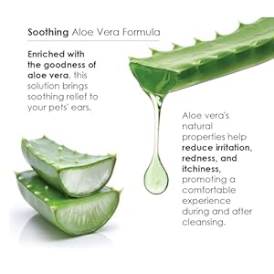 Otiderm Ear Cleansing Solution with Aloe Vera for Dogs  Cats Antiirritant Formula with Neutral Ph and Aloe Vera Deodorize  Gently Clean  8 Fl Oz  Cucciolini Doodles Otiderm ear cleansing solution with aloe vera for dogs  cats anti irritant formula with neutral ph and aloe vera deodorize  gently clean  8 fl oz   cucciolini doodles