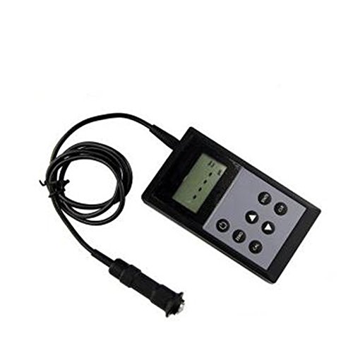 Lackdickenmessgerät Digital 0-2000µm - Auto Beschichtungsmessgerät Schwarz