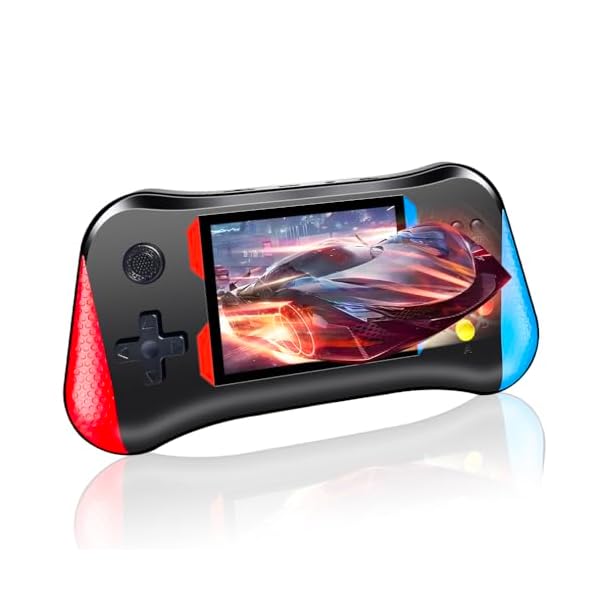 Handheld Game Console, 3.5″ Portable Handheld Video Game Console with 500 Classic Games, Retro Game Consoles for Boys and Girls, Ideal Travel Companion & Birthday, Christmas