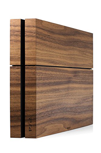 TOAST - Real Wood, Self-Adhesive Cover for Sony PlayStation 4 (PS4) - Walnut
