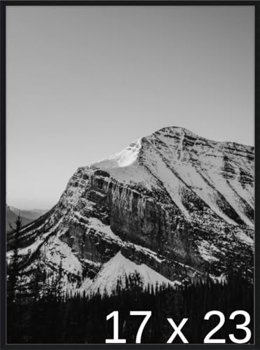 Frame It Easy 17 1/2 x 23 Satin Black Metal Frame (Ashford) 17.5x23 inches