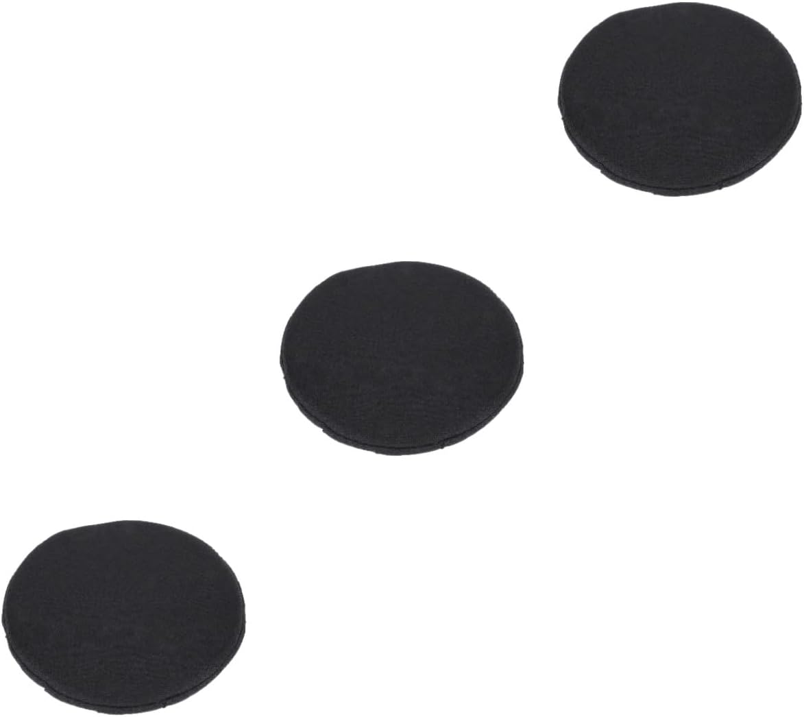 Cabilock 3pcs Elastic Round Chair Cover Stretch Stool Cover for Chairs Seat for Office Dining Bar Patio Skid-Resistant and Wrinkle-Resistant