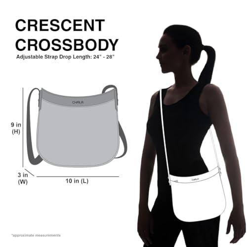 Image of CHALA Crescent Crossbody Women Shoulder Purse with Adjustable Strap