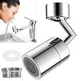 Idrico Rompigetto Rubinetto Filtro del Rubinetto a Risparmio Aeratore Adattatore Rubinetto Bagno Bathroom Faucet Casa Accessori Utili Gadget Utili 2 Modalità Adatte per Bagno e Cucina