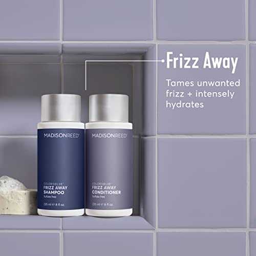 Image of Madison Reed ColorSolve Frizz Away Shampoo - Sulfate-Free Anti-Frizz Shampoo for Curly, Wavy & Coily Color-Treated Hair, Controls Humidity & Smooths Frizz, 8 Fl Oz