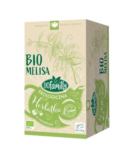 Organic Bio Lemon Balm Herbal Tea 20 Sachets