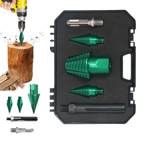 Mèche Fendeuse pour Bûches Vis Conique Accessoire Perceuse Assemblage Meubles