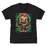 500 LEVEL Israel Adesanya UFC Youth Shirt - UFC 305 Israel Adesanya Vs. Dricus Du Plessis WHT (Tri Black, 10-12Y Large)