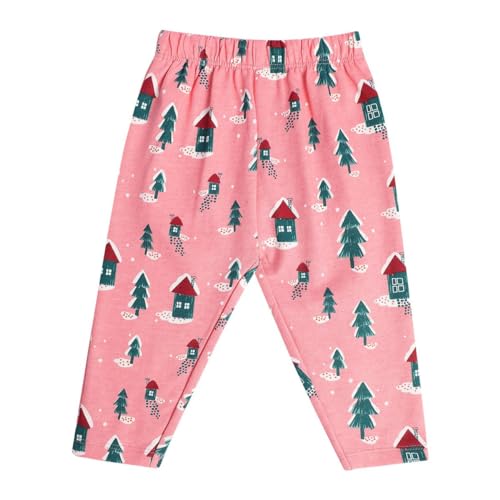 Image of miniklub Baby Full Length Knitted Cotton Bottom, Pack of 3 (Multi Color)