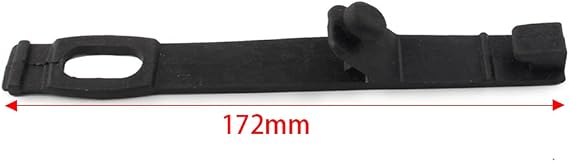 Bacar Motorcycle Headlight Fairing Rubber Straps Dirt Bike Headlamp Fix Brackets Strap Universal All Dual Sport Motorcycles Dirt Bikes Naked Motor, Black