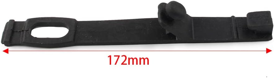 Bacar Motorcycle Headlight Fairing Rubber Straps Dirt Bike Headlamp Fix Brackets Strap Universal All Dual Sport Motorcycles Dirt Bikes Naked Motor, Black