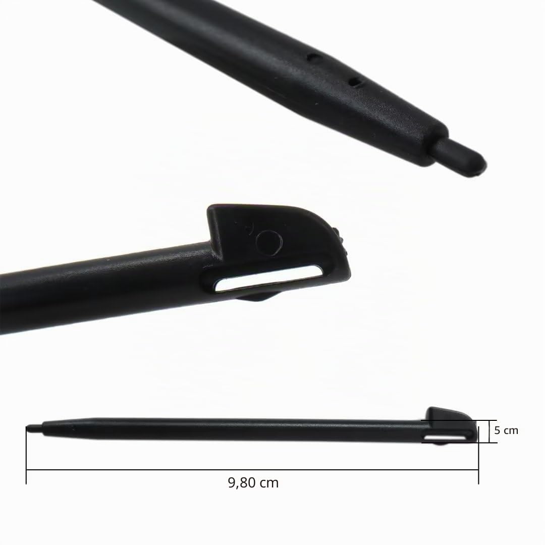 FoneM8® - Set de stylets 5 Pack Of Noir Stylets pour Nintendo Wii U