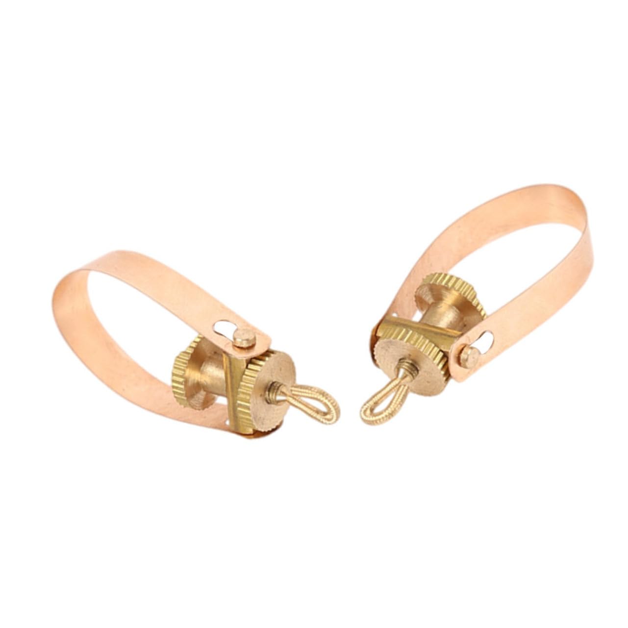 YARNOW 2pcs Golden Erhu Fine Tuners Durable Copper String Adjusters Essential Erhu Accessories for Musicians Practical Tuning for String Instruments