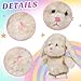 Easfan Talking Bunny Repeats What You Say Walking Singing Stuffed Animal Interactive Plush Toy Funny Animated Toy Speaking for Kids Toddlers Easter Birthday Gift,9''