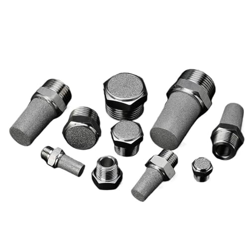 Conector de silenciador neumático M5 a 1/2 para eliminar el ruido molesto en sistemas de aire 4