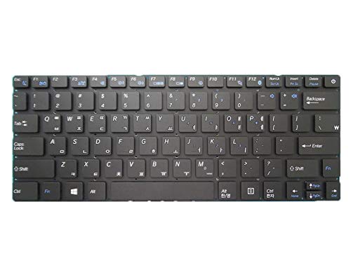 RTDPARTLaptop Keyboard For Hansung SPARQ HSW131GA1 A35X ForceRecon 3457 Korea KR black without frame new