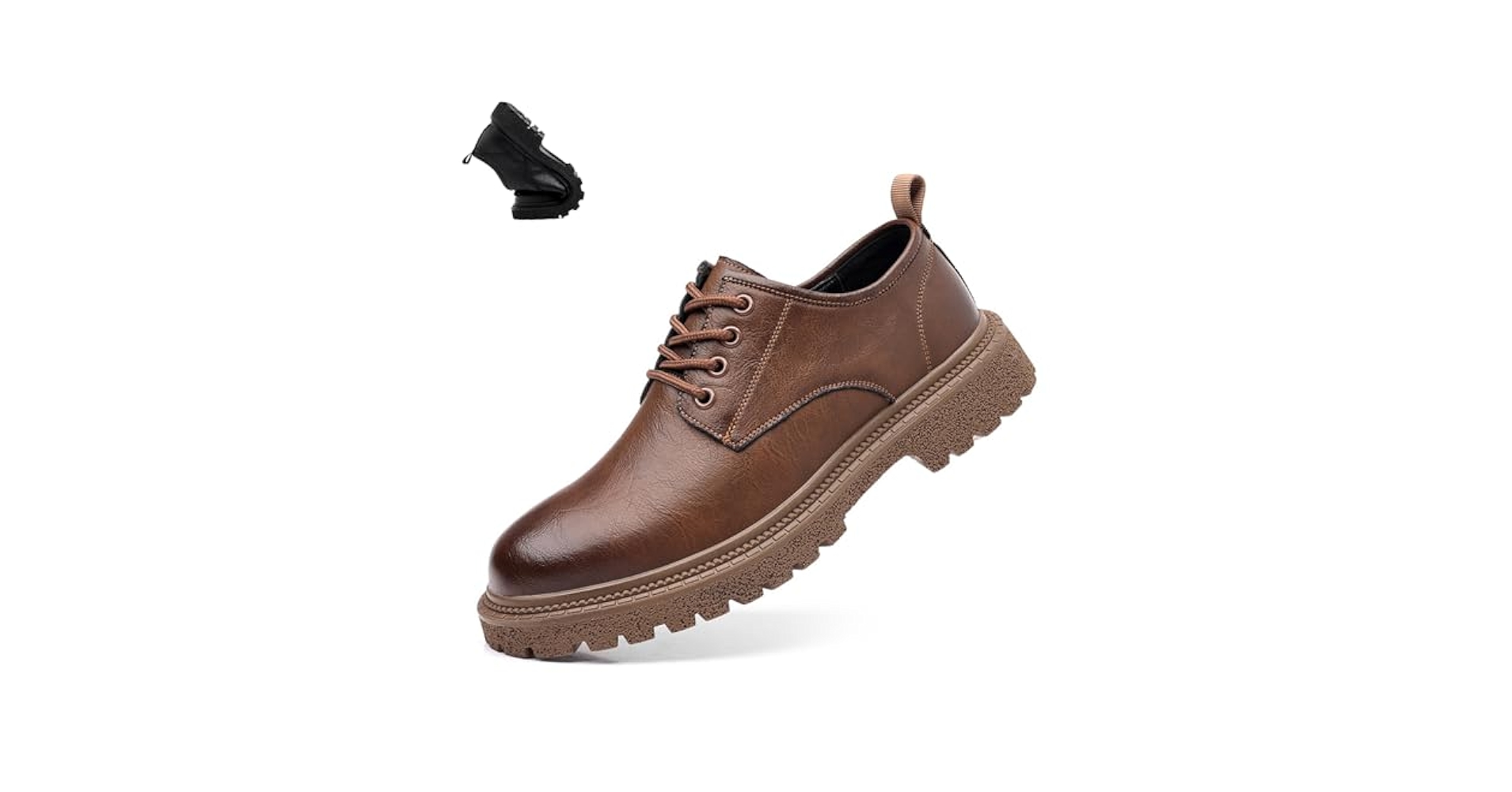 Amazon.com | Men's Genuine Leather Lace-Up Vintage Oxfords