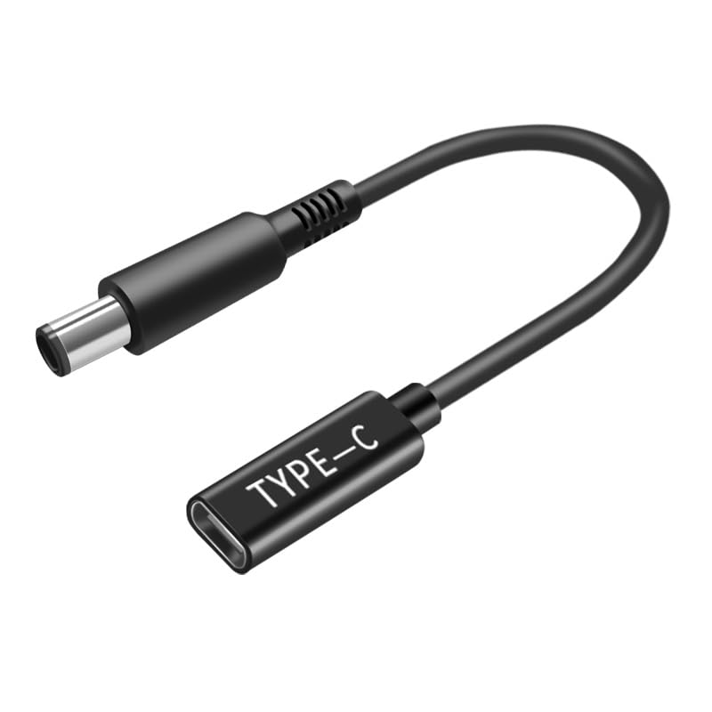 Artilits USB C to DC Adapter 7.4 x 5.0 mm, 19.5V Power AC Charger Made for Dell Latitude 3190(2-in-1) 5280 5480 5580 7280 7300 7400 E5250 E5450 E5550 E6230 E6430 E6530 Chromebook 11 3180 Series
