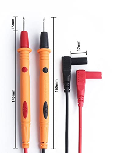 Multimeter , Precision Sharp Lead 1000V 20A Digital Multi Meter Clamp Tester Probe Test Probes Leads, Test Extension, Multimeter Accessories #TOP3