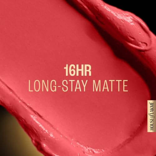 Image of Lakme Forever Matte Liquid Lip Colour, Long-Lasting Liquid Lipstick, Lightweight & Transferproof, Smudgeproof - Pink Salt 5.6ml (Pack of 2)