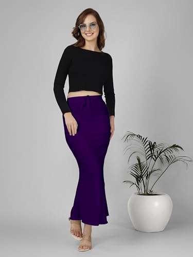 Image of Nexsus Stretchable Saree Shapewear | Petticoat for Women | Cotton Blended | Skirts for Women | Shape Wear Dress for Saree | Available in 80+ Colors and Plus Sizes
