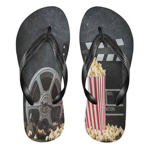 STAYTOP Movie Popcorn Flip Flops Sandals of Men's & Women's,Sandals Beach Slippers Shower Slides
