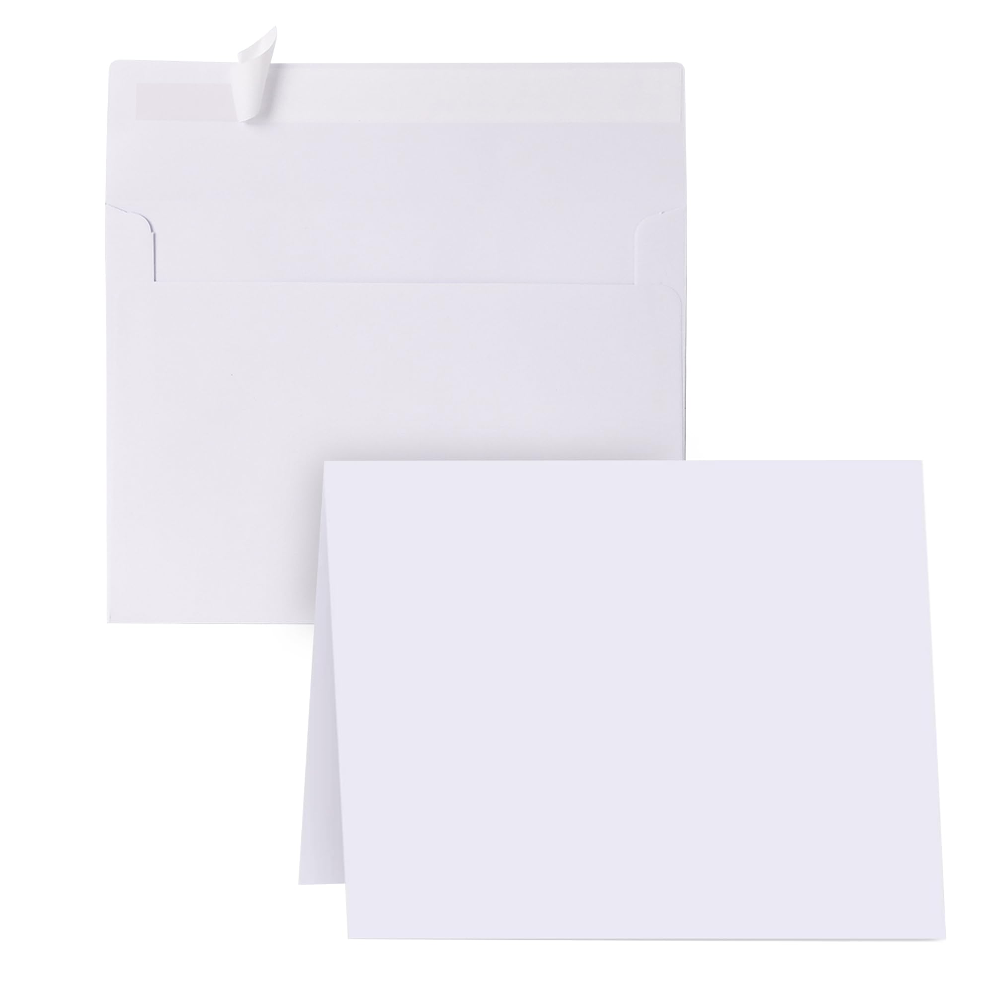 Sponsored Ad - Blank Cards and Envelopes 4x6, 30 Pack White Invitation Card Stock with 30 Pack A4 Size, Self-Seal Thank you Blank Greeting Cards with Envelopes for All Occasion DIY, Print custom