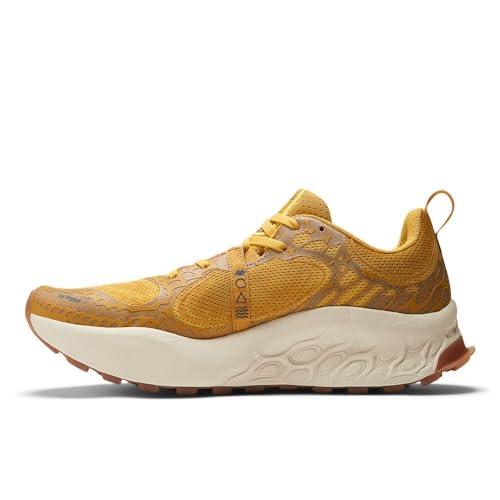 New Balance New Balance Men's Fresh Foam X Hierro V8 Trail Running Shoe, Butterscotch/Ginger Lemon/Deep Sea, 7.5 XW