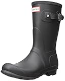 Hunter Original Short, Botas de Agua Unisex Adulto, Negro (Black RMA), 38 EU