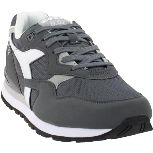Diadora Mens N.92 Gray Lifestyle Sneakers Shoes 8.52