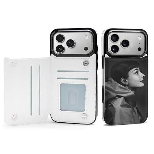 iPhone 17 Pro Max 用 ケース 手帳型 オードリー・ヘップバーン アイフォン 17 用 ケース あいふおん17用 携帯ケース 人気 スマホケース