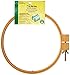 Dritz 3200 Plastic No-Slip Quilting Hoop, 7-Inch, Natural