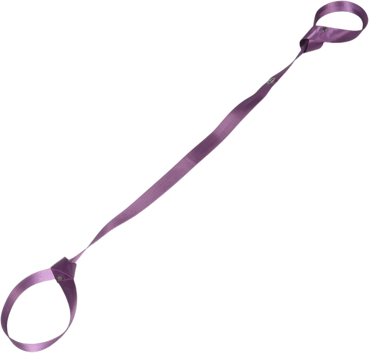 POPETPOP Yoga Mat Sling Strap Adjustable Fitness Stretching Strap for Carrying Yoga Mats Convenient Eyelets for Keys for Outdoor Camping and Picnics