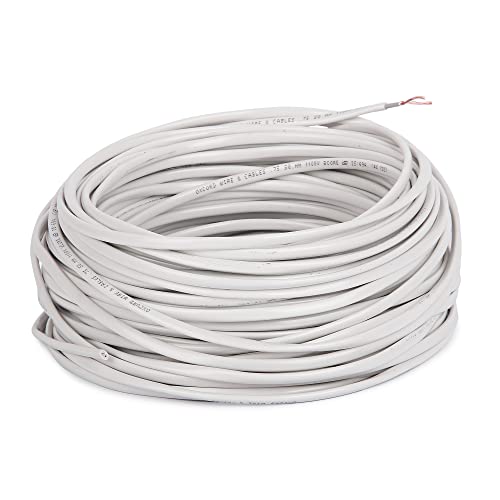 Image of OXCORD Twin Flat 2 Core Copper Wires and Cables .75mm (45 Yard / 41.14 Meter / 135 Feet)