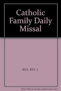 Hardcover CATHOLIC FAMILY DAILY MISSAL Newly Revised in Accordance with the New Code of Rubrics Book