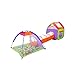 KEIKI Bliglu Tenda Igloo per Bambini con 200 Palline + Tunnel + Casetta Tenda da Gioco per Bambino Bambina Pieghevole Sistema Pop-UP Salvaspazio Portatile