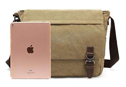 Sechunk Vintage Canvas Leather Bag