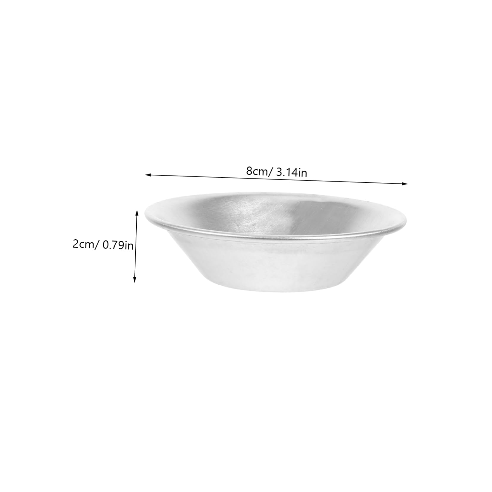 Veemoon 10pcs Mini Tart Pans for Baking Egg Tart Molds Versatile Small Molds for Pudding Cupcakes and Tartlets for Family Baking Sessions