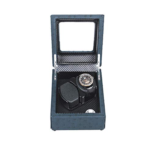 CAPXXIN Watch Winder Watch Winder Boxes 2+0 Electric Rotary Watch Box Mechanical Watch Box Gire automáticamente la Cadena Watch Winder Watch Box,B Needed