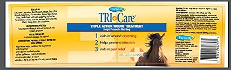 Farnam Triple Action Wound Treatment | For Horses, Ponies and Dogs | 14 oz