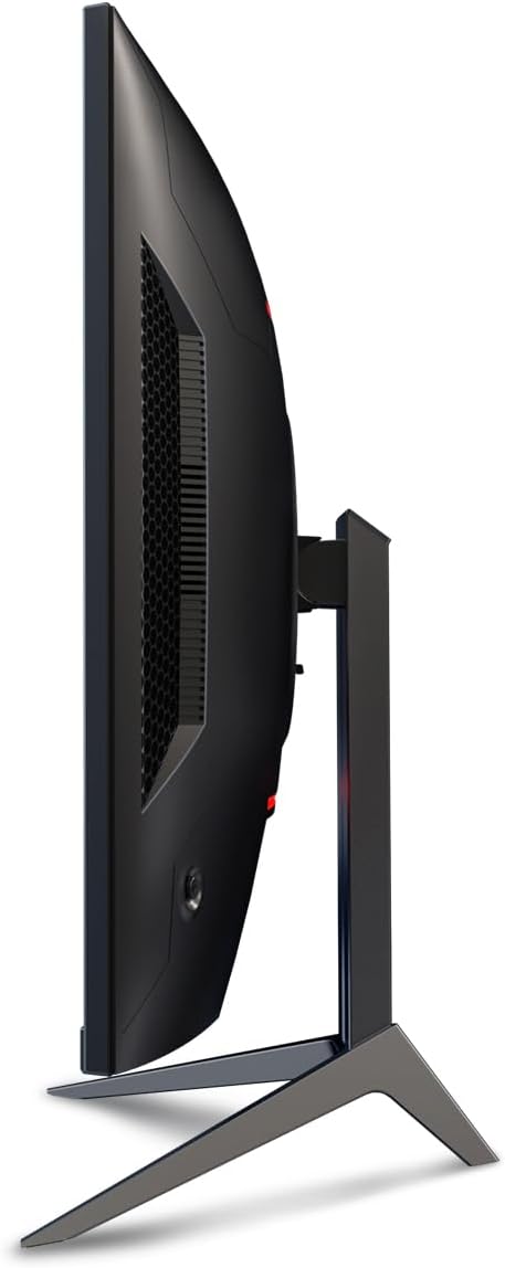 LC-Power 32 Pollici Curvo Monitor QHD 2560x1440, 165Hz, VA, 120% SRGB, 1ms, AMD FreeSync, Overdrive, Low Blue, GamePlus, HDR Ready, Flicker-Free, VESA LC-Power 32 Pollici Curvo Monitor QHD 2560x1440, 165Hz, VA, 120% SRGB, 1ms, AMD FreeSync, Overdrive, Low Blue, GamePlus, HDR Ready, Flicker-Free, VESA