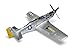 Airfix A14001V North American P-51D Mustang Model Kit Unpainted, Paints and Glue Sold Separately