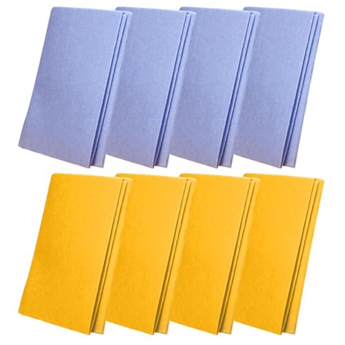 Toalla seca absorbente – Toalla Shammy, 8 x Paño de secado para coche | Paño de limpieza versátil y único, diseño lavable a máquina, tela suave sin arañazos para vehículo