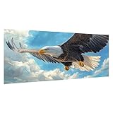 Malen Nach Zahlen XXL 45x70cm Knitterfreie Leinwand Otter Malen Nach Zahlen Erwachsene mit Rahmen, DIY Kreativ Set für Erwachsene mit 3 Pinseln und Acrylfarbe, Zimmer Deko Aesthetic Tiere,d335k