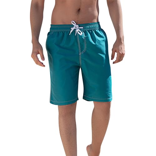 Xiaojmake Men's Quick-Dry Swim Trunk Swimming Shorts Swimwear Bathing Suits Quick Dry 7 Inches Beach Short with Mesh Lining