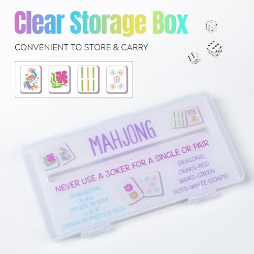 Mahjong Line Finder Reader con Reglas, Pack de 4 miniatura 5